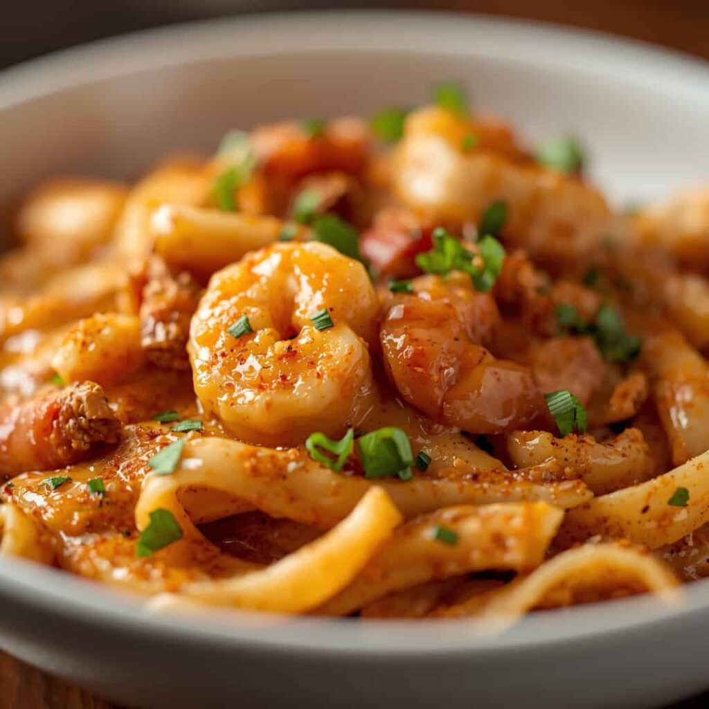 Creamy Cajun Shrimp Pasta
