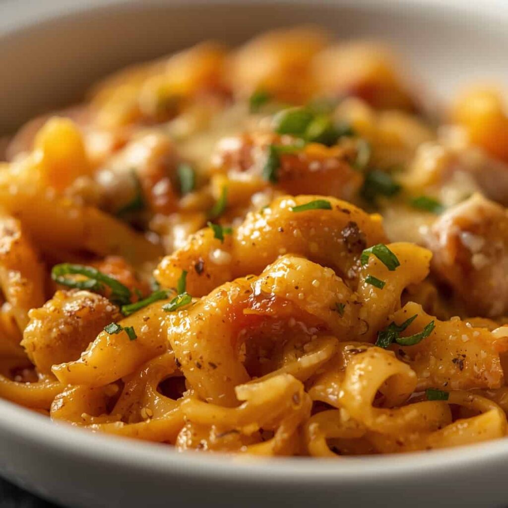 Creamy Southern Spaghetti Bake