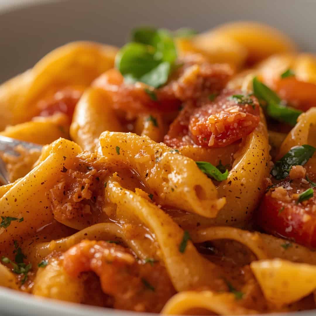 Creamy Tomato Garlic Pasta