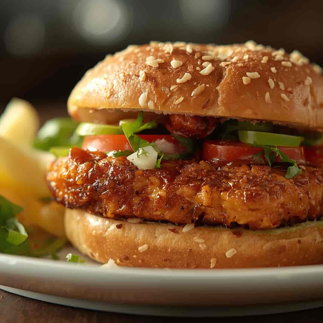 Crispy Chicken Caesar Sandwich 2 Crispy Chicken Caesar Sandwich