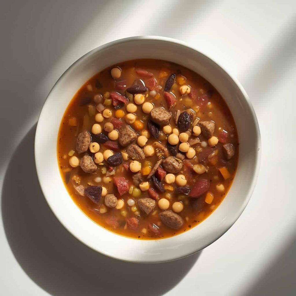 Crock Pot Black Eyed Pea Sausage Soup