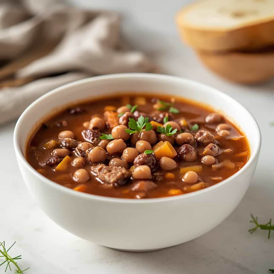 Crock Pot Black Eyed Pea Sausage Soup