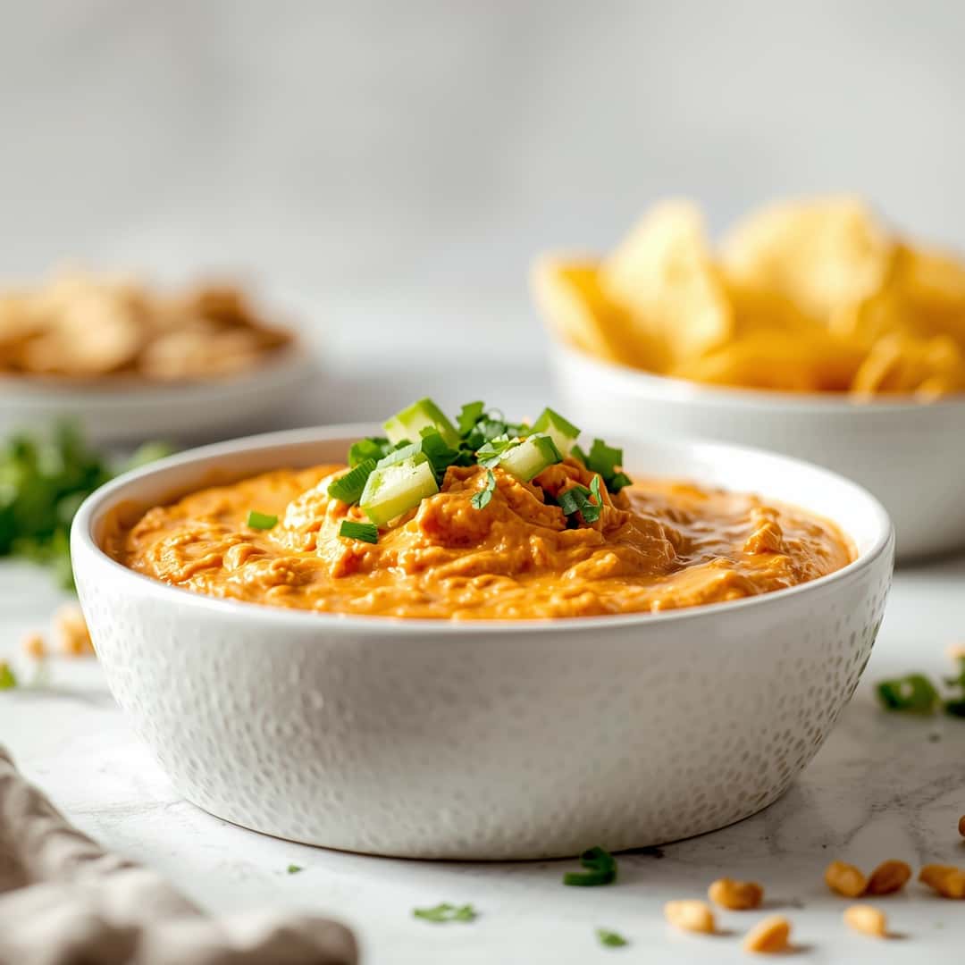 Crockpot Buffalo Chicken Dip