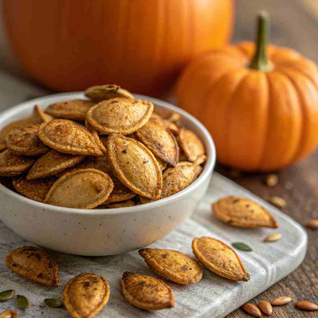 Easy Air Fryer Pumpkin Seeds