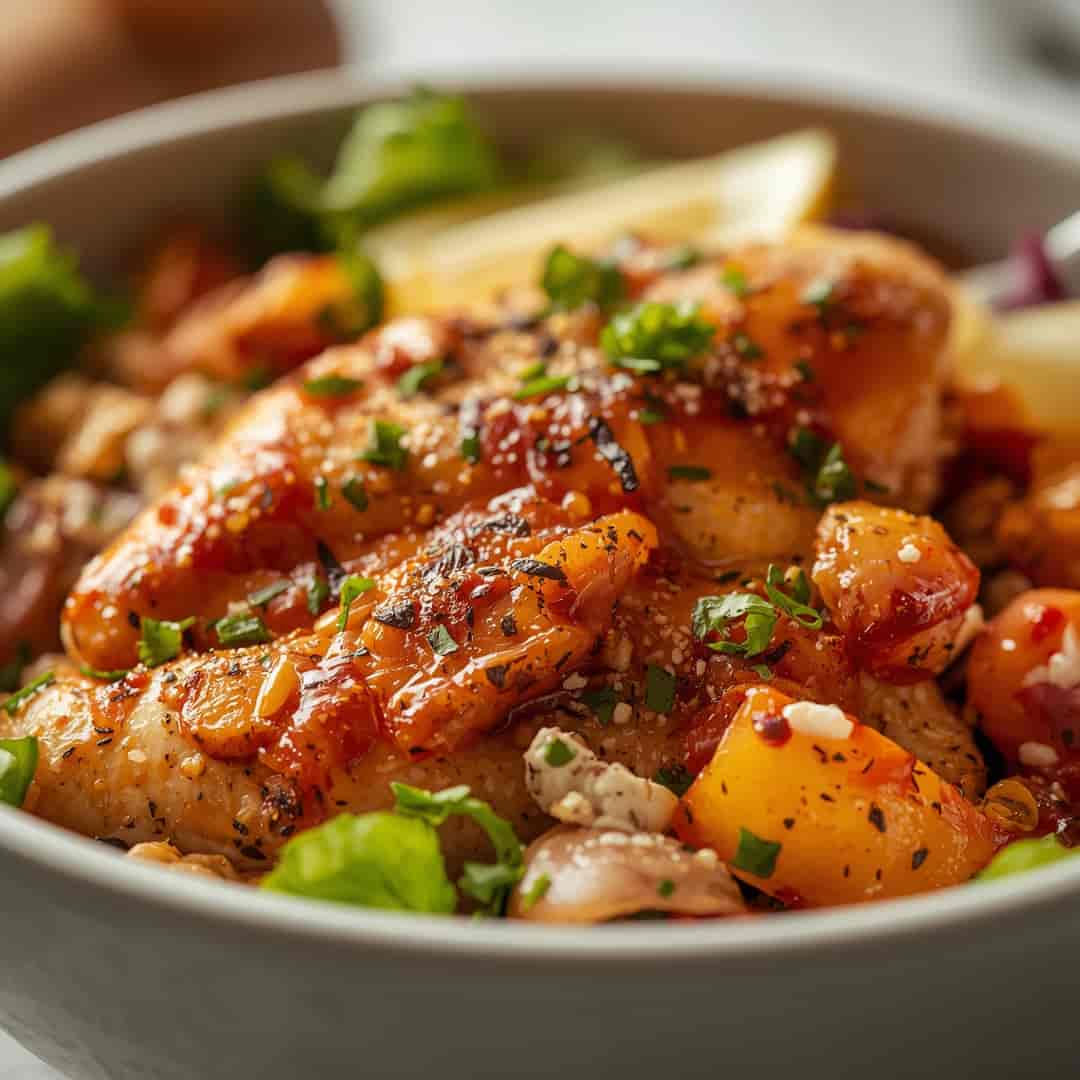 Easy Healthy Greek Chicken Bowl