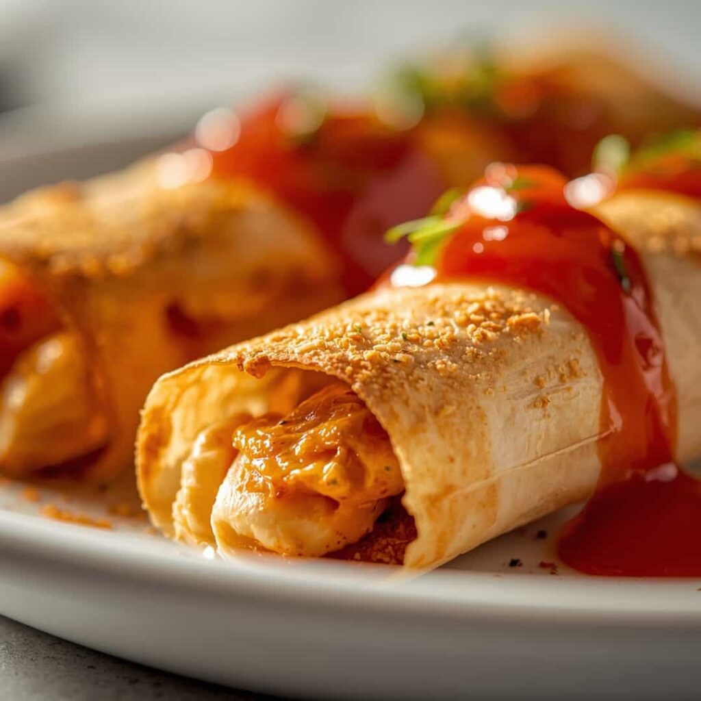 Easy Homemade Chicken Taquitos