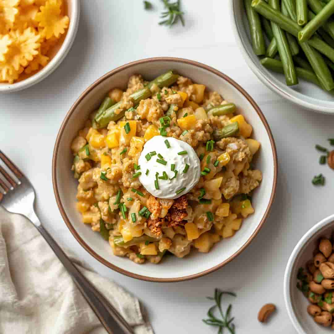 Easy Slow Cooker Green Bean Casserole 3 Easy Slow Cooker Green Bean Casserole