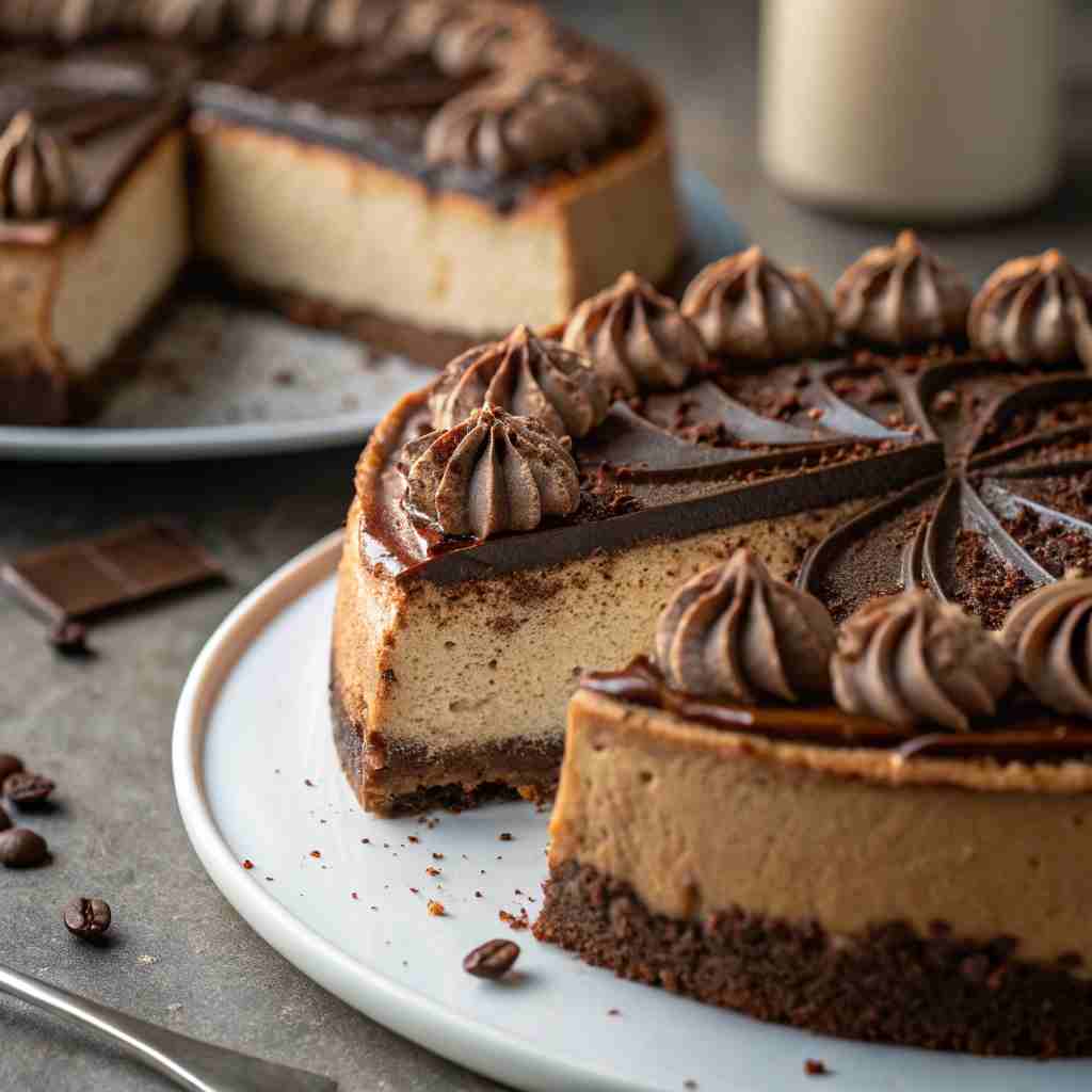 Espresso Mocha Cheesecake