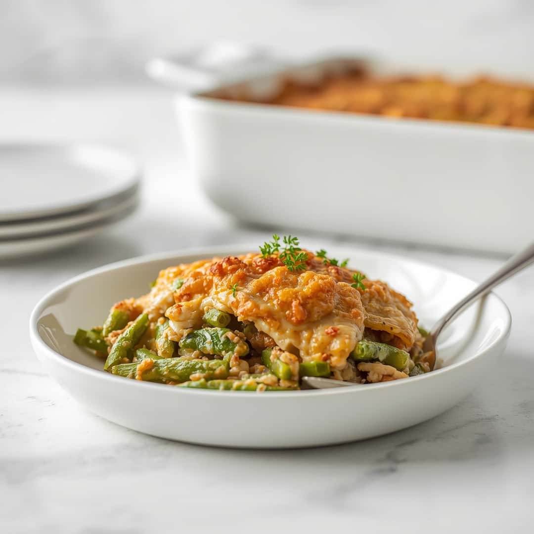 Extra-Comforting Green Bean Casserole