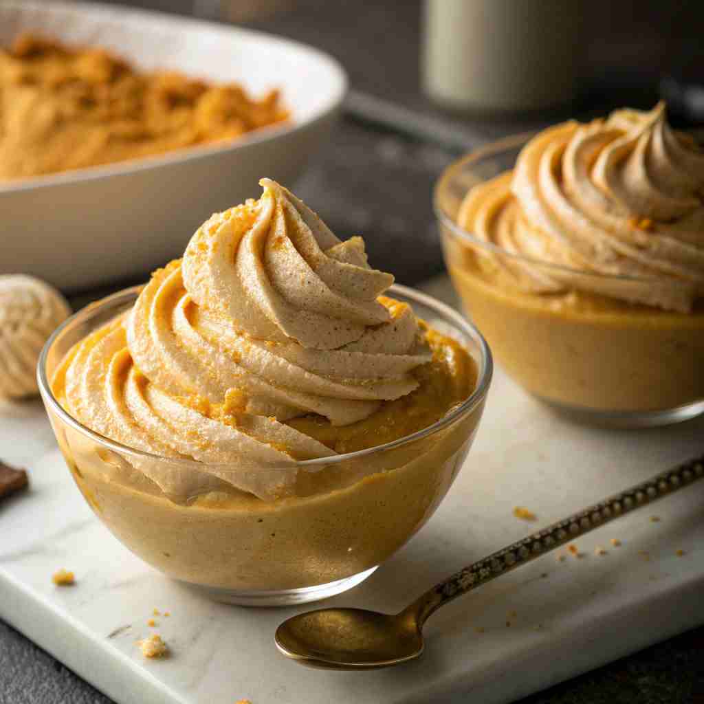 Fluffy Whipped Pumpkin Mousse