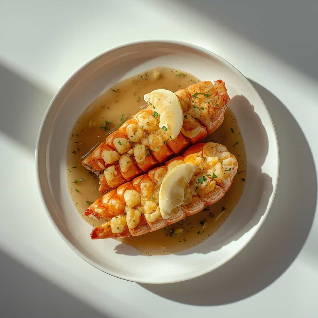 Garlic Herb Lobster Tails