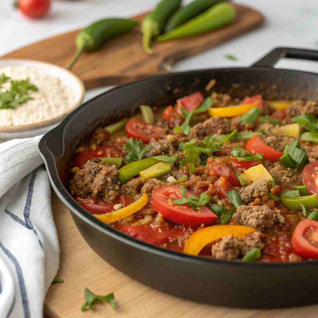 Gluten-Free Ground Beef Dinner