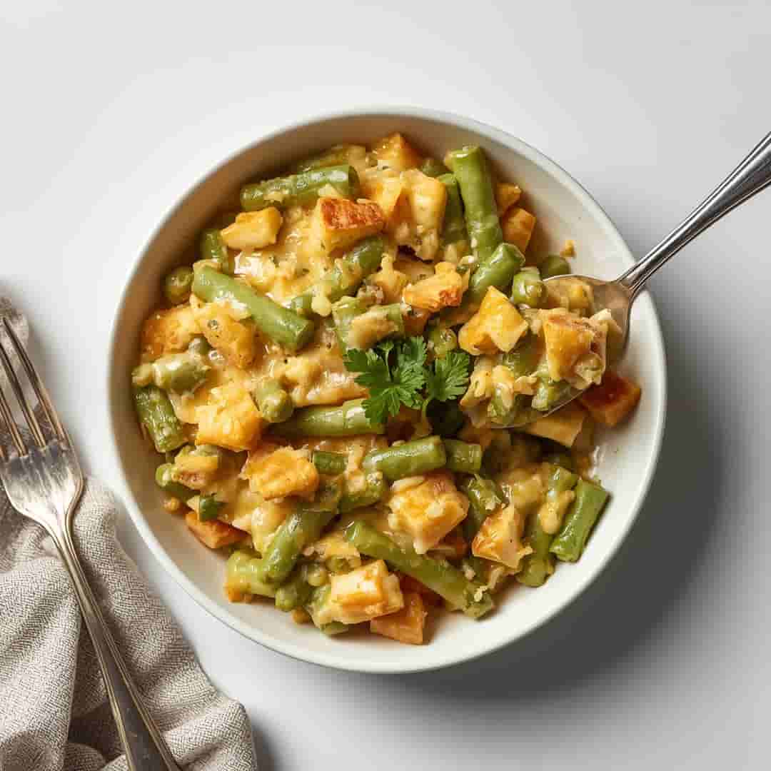 Green Bean Casserole Easy Cheddar Bay