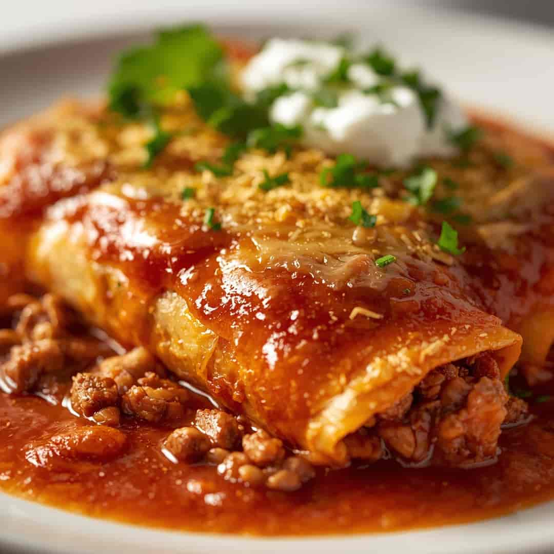 Ground Beef Enchiladas