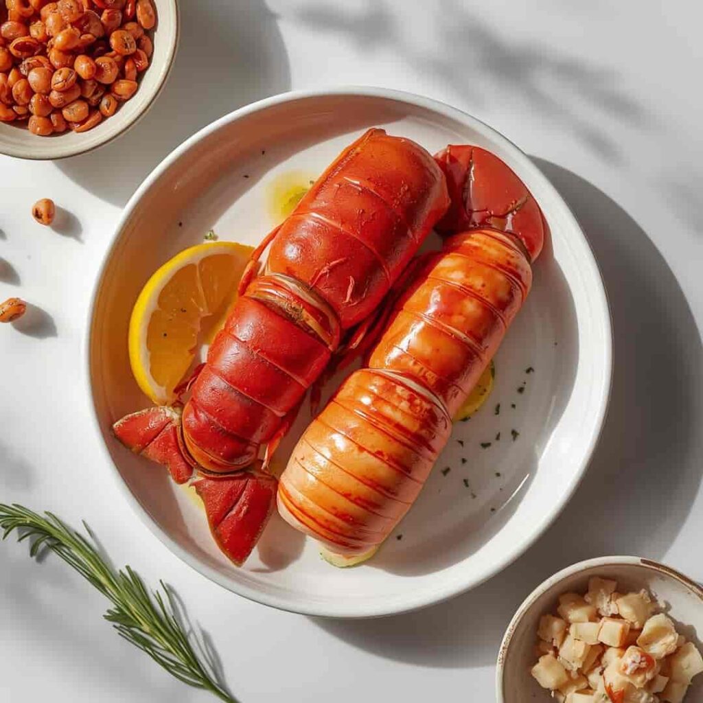 Healthy Boiled Lobster Tails