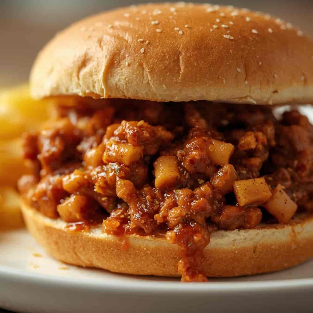 Healthy Turkey Sloppy Joes