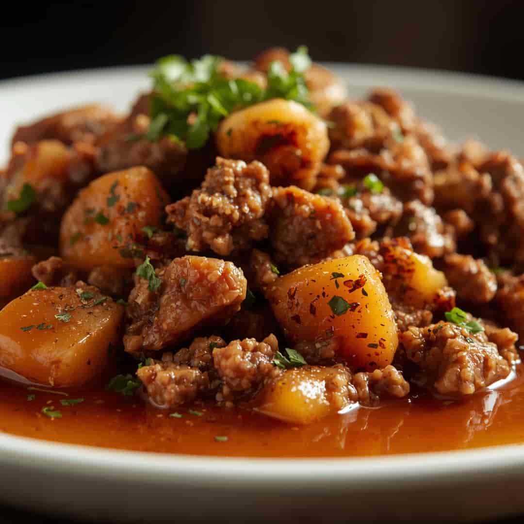 Hearty Ground Beef and Potatoes 2 Hearty Ground Beef and Potatoes