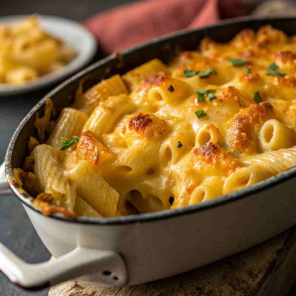 Homemade Baked Mac and Cheese