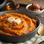 Honey Butter Mashed Sweet Potatoes