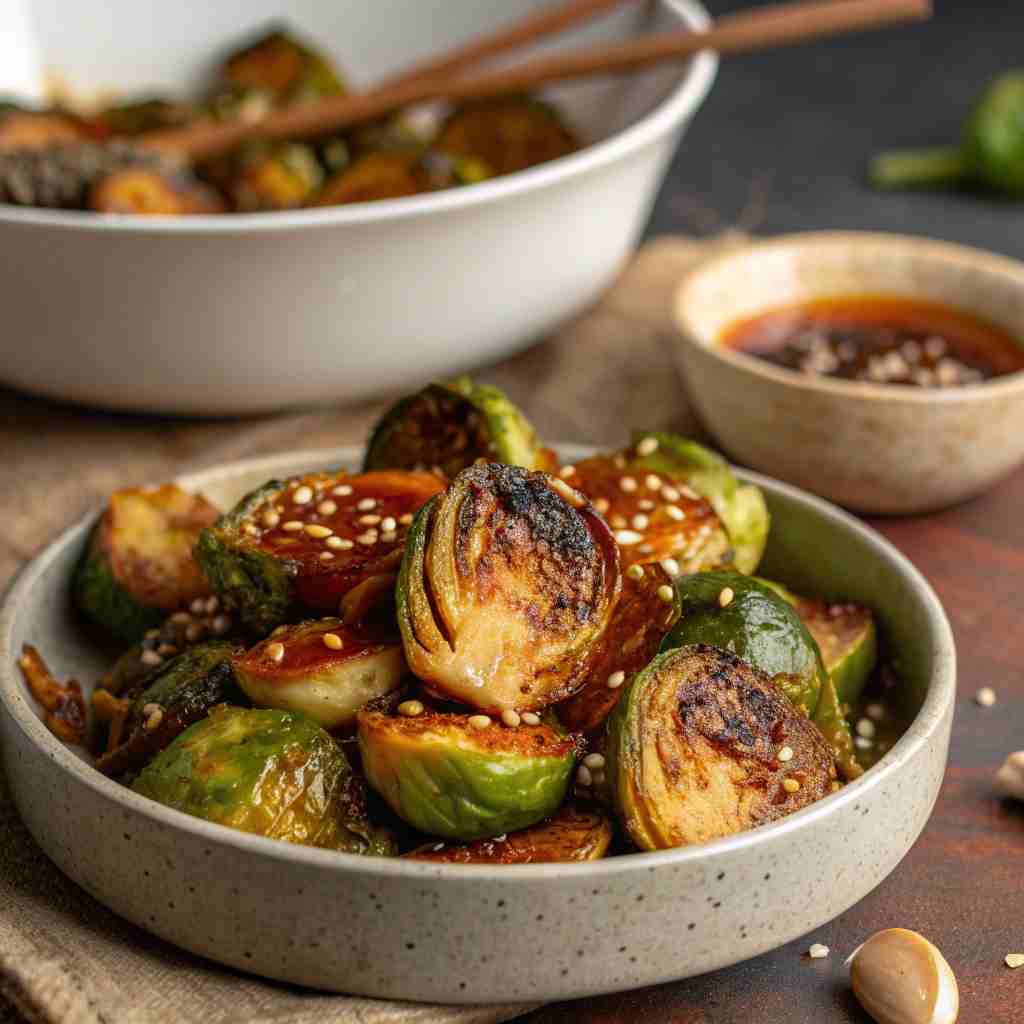 Honey Sriracha Brussels Sprouts Recipe