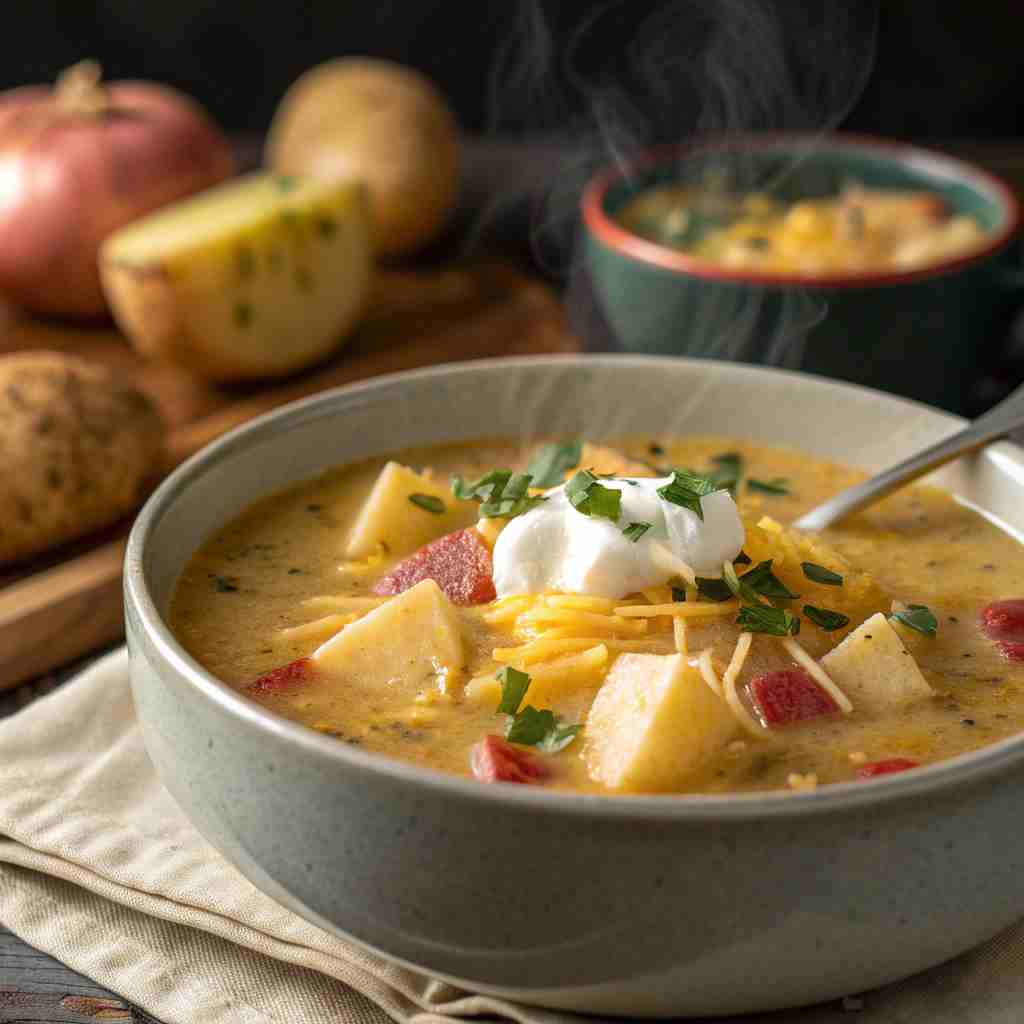 Instant Pot Potato Soup Quick - 30-Minute Pressure Cooker 1 Instant Pot Potato Soup Quick