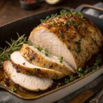 Juicy Garlic Herb Roast Turkey Breast