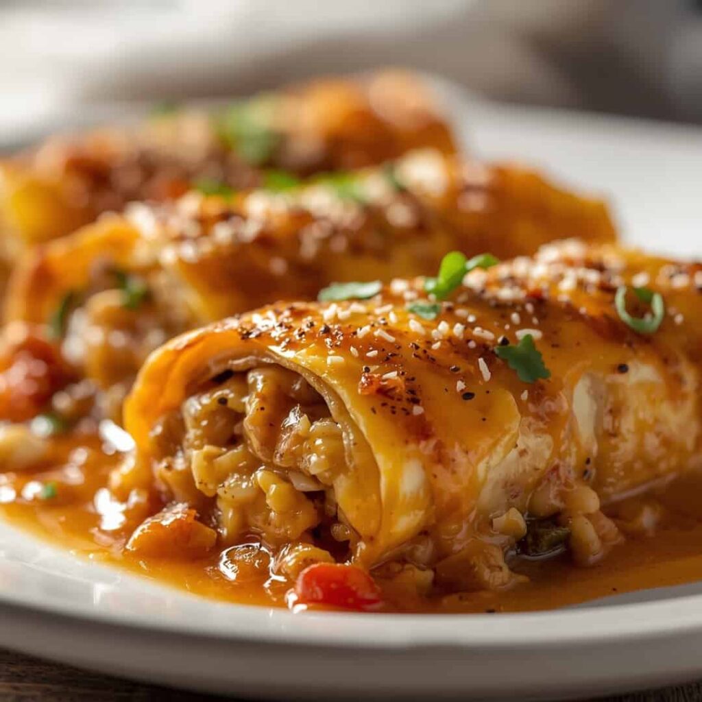 Low Carb Cabbage Roll Casserole