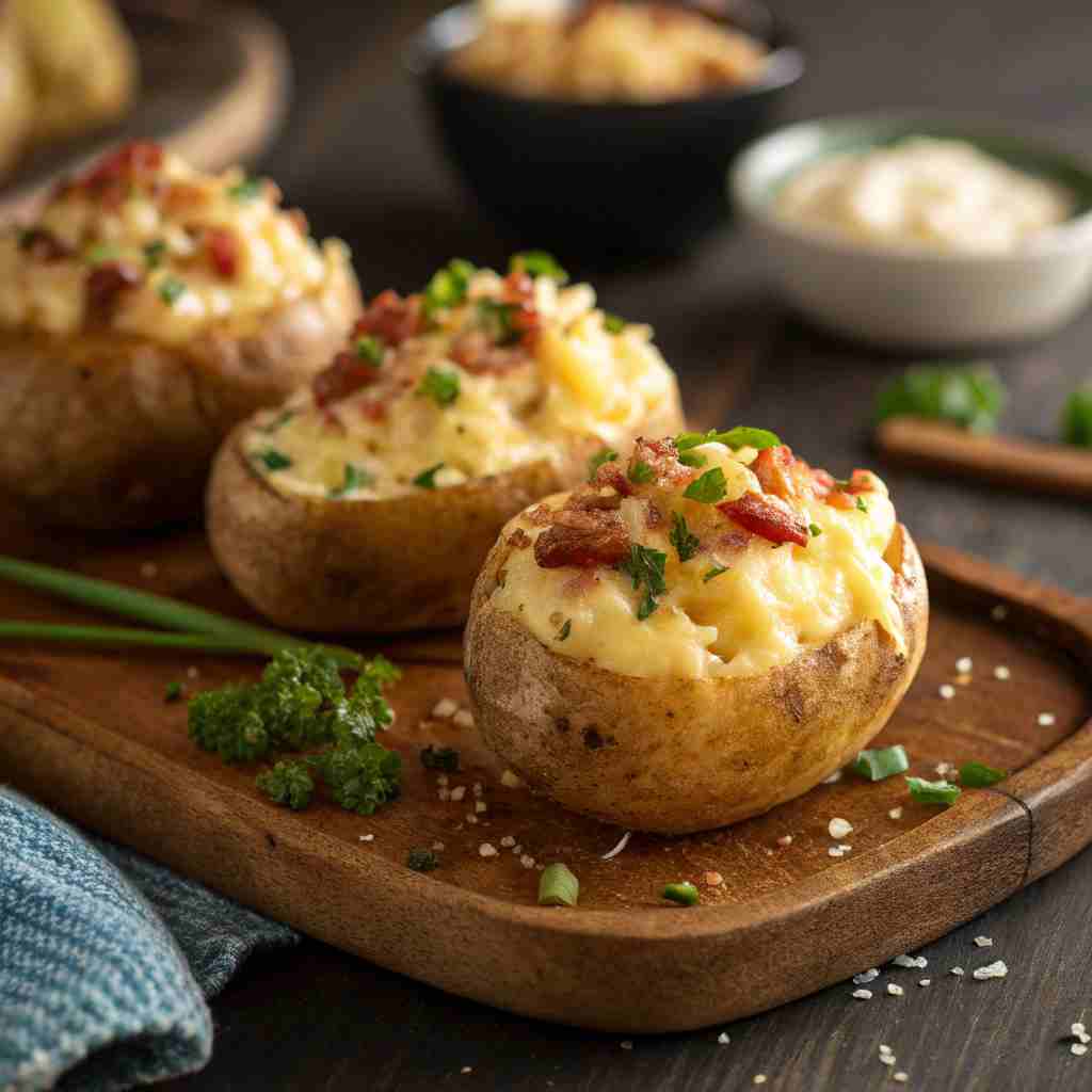 Mini Twice Baked Potatoes