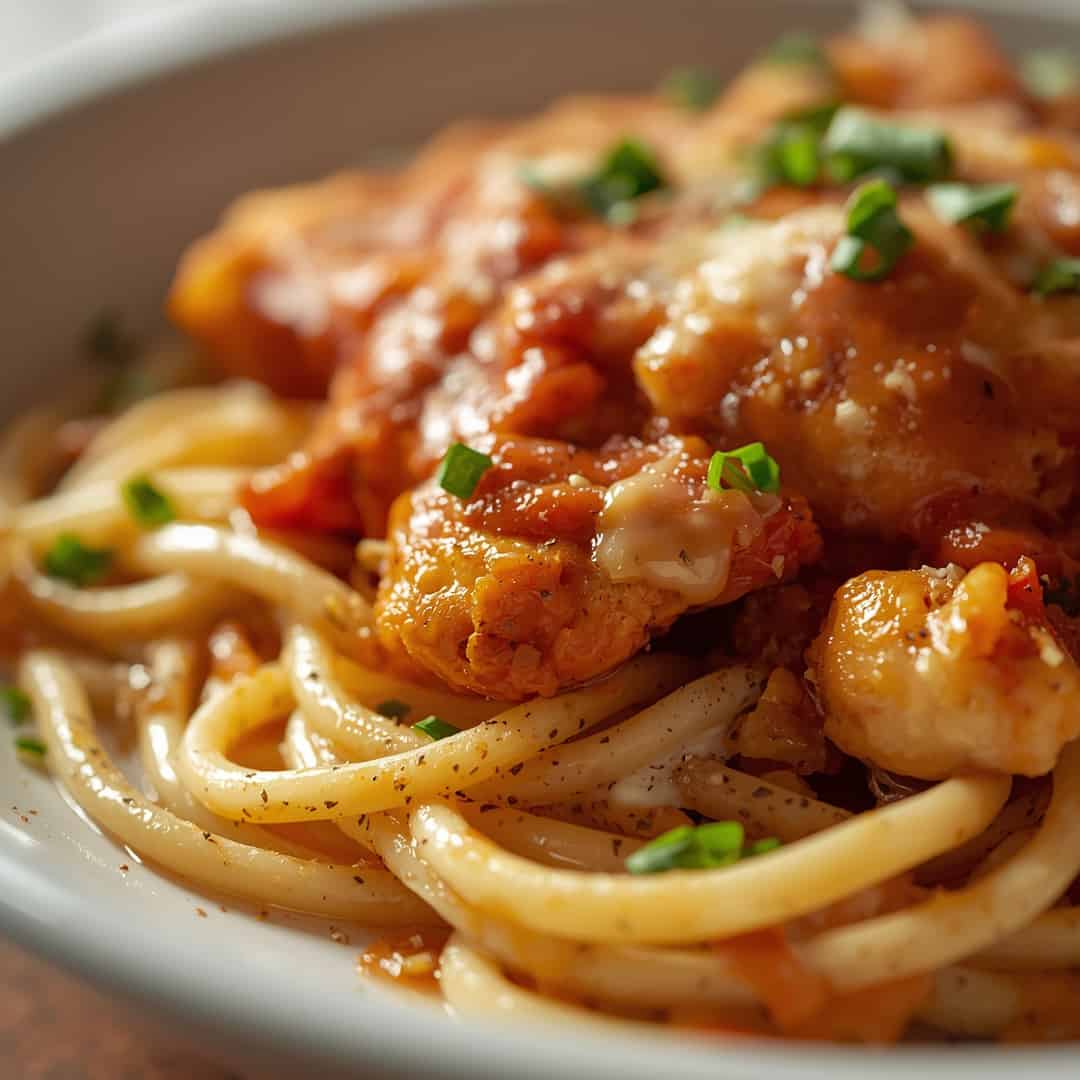 Monterey Chicken Spaghetti 2 Monterey Chicken Spaghetti