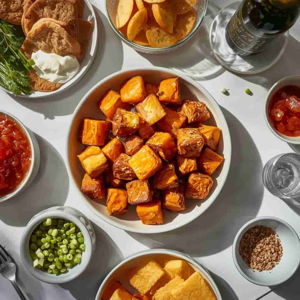 New Year's Eve Party Food Buffet