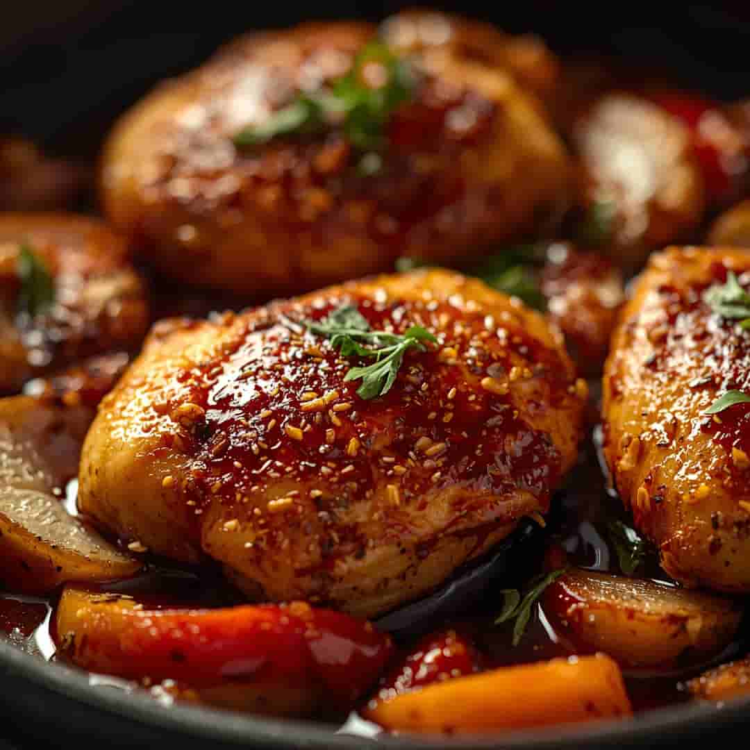 One Pan Balsamic Chicken 2 One Pan Balsamic Chicken