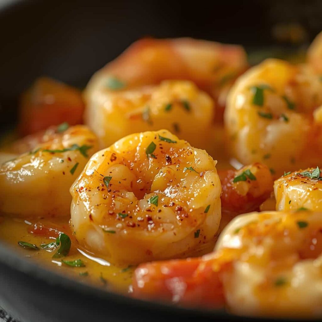 One Pan Creamy Garlic Butter Shrimp