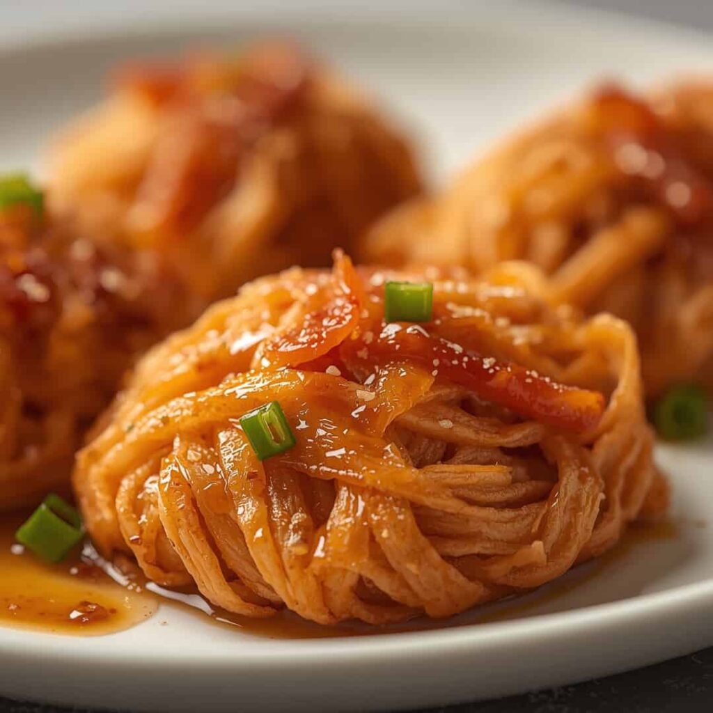 Pan-Fried Cabbage Noodle Buns