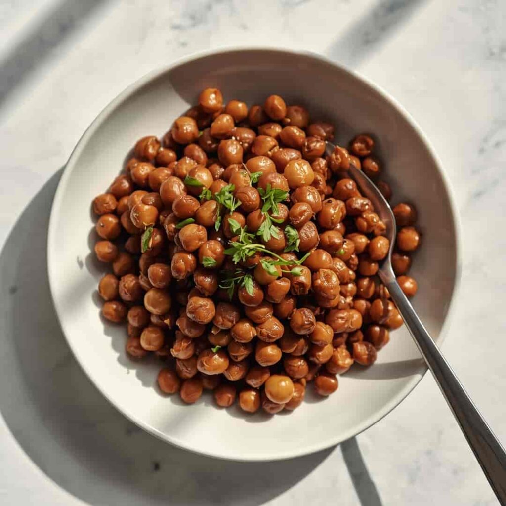 Pan-fried Black-eyed Peas
