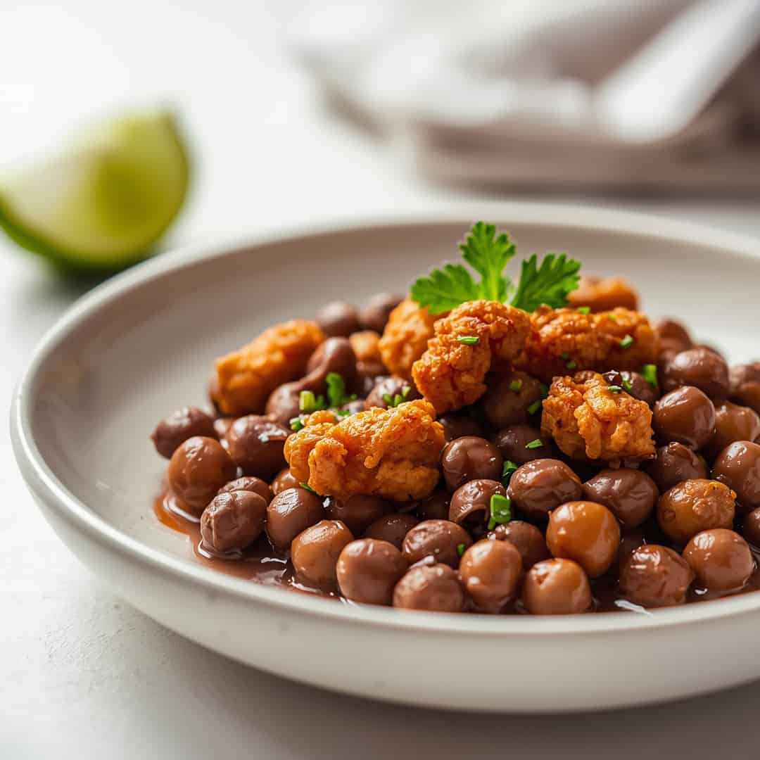 Pan-fried Black-eyed Peas