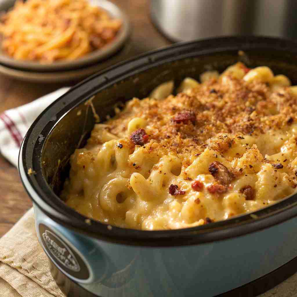 Paula Deen Crockpot Mac and Cheese