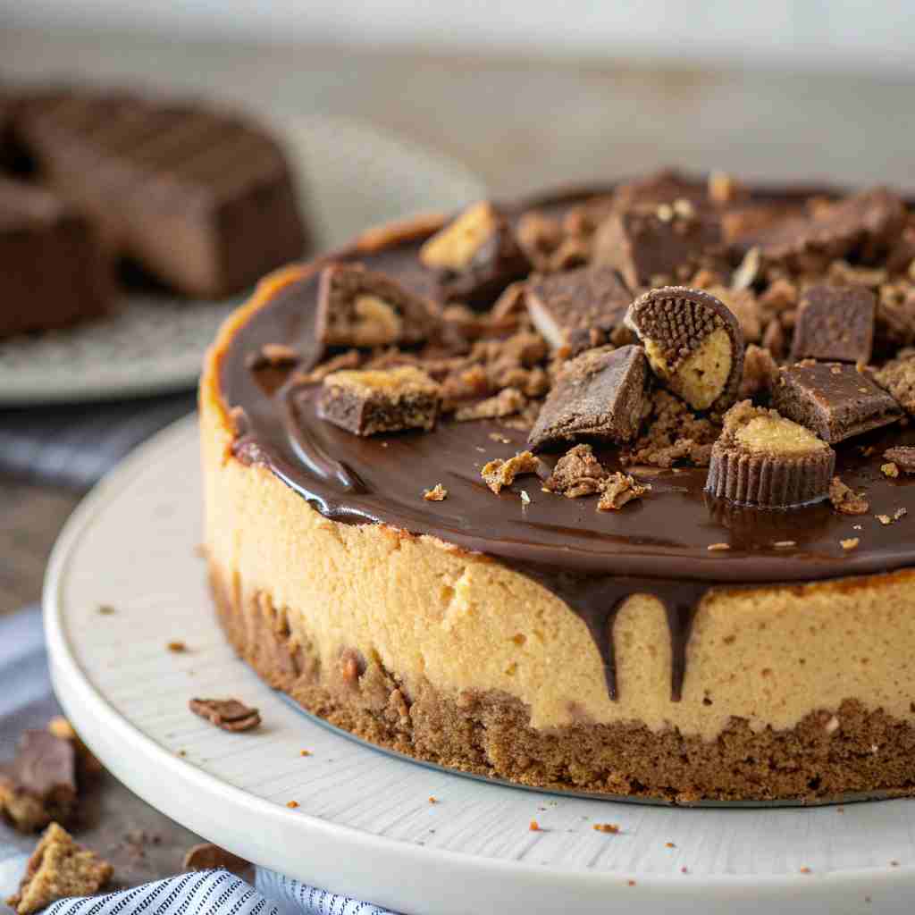 Peanut Butter Cup Cheesecake