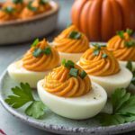 Pumpkin Patch Deviled Eggs