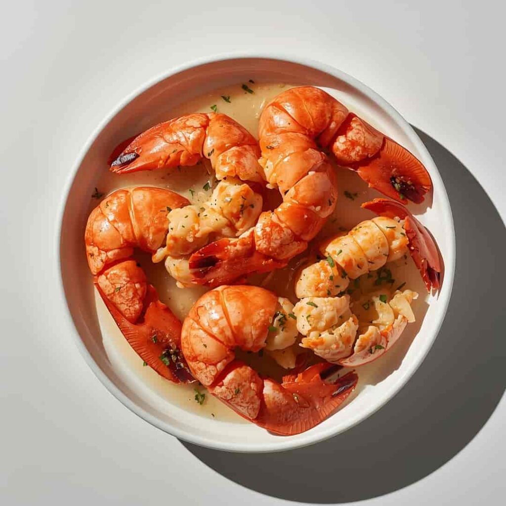 Quick Steamed Lobster Tails