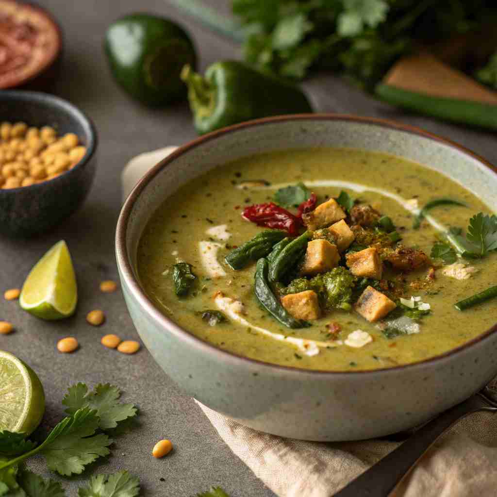 Roasted Poblano Soup