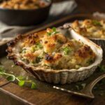 Savory Oyster Dressing with Crispy Edges