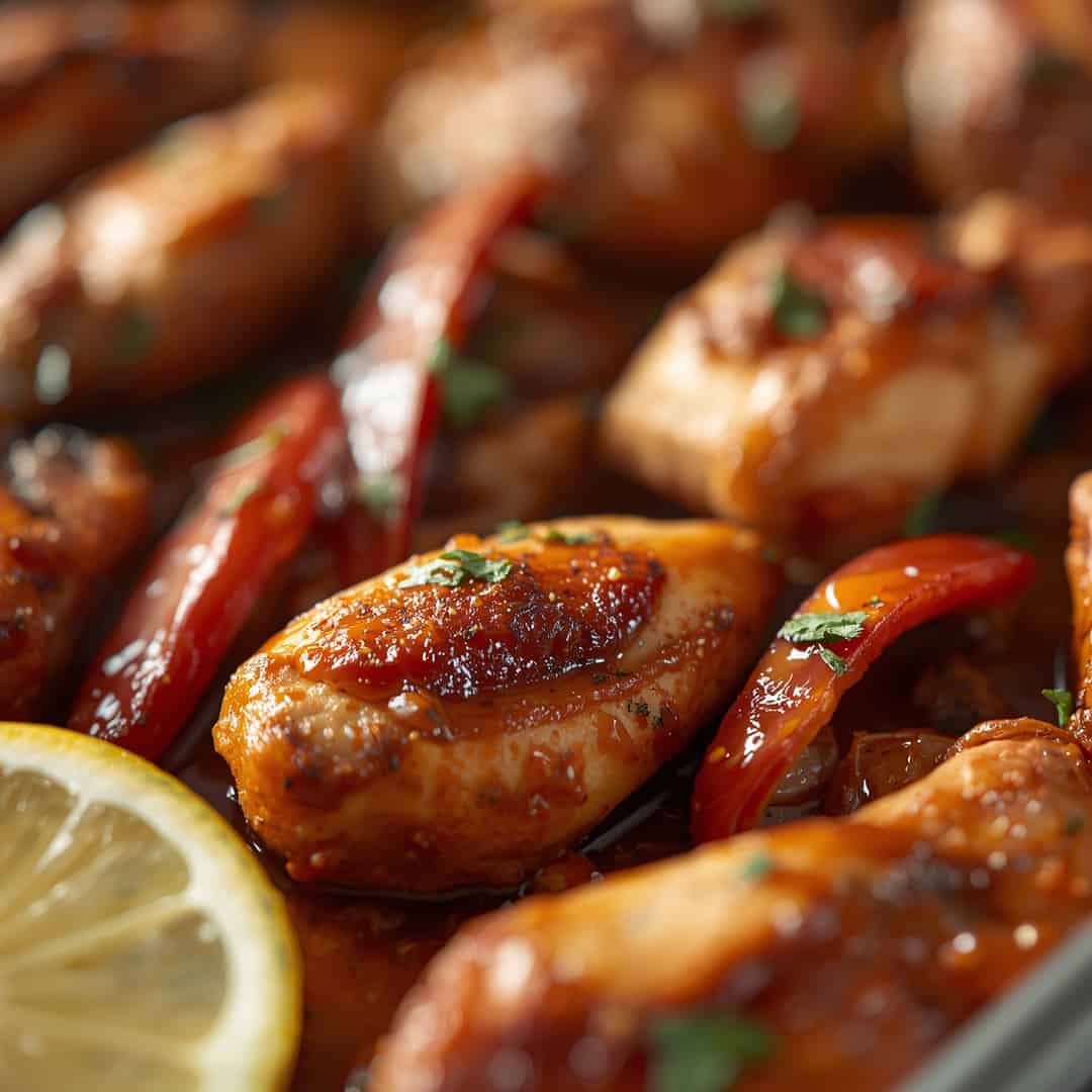 Sheet Pan Chicken Fajitas