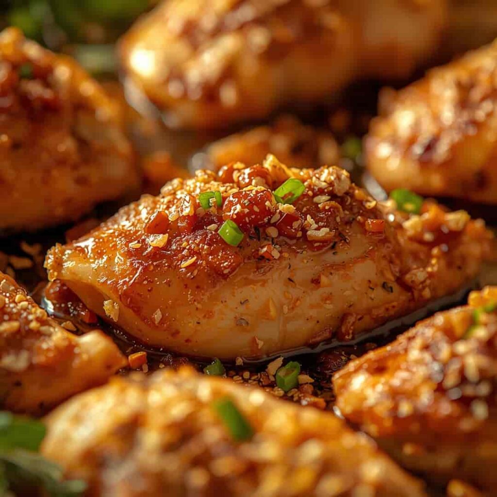 Sheet Pan Garlic Butter Chicken