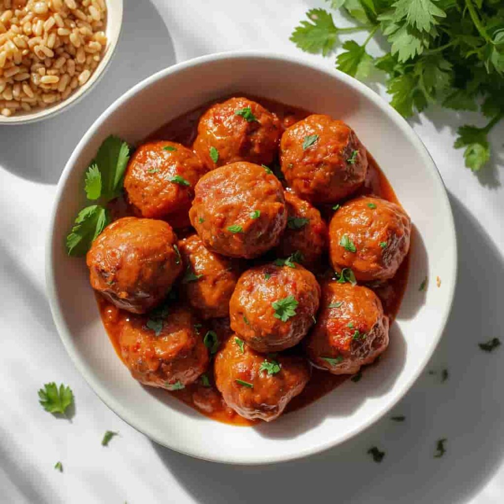 Simple Delicious Cocktail Meatballs