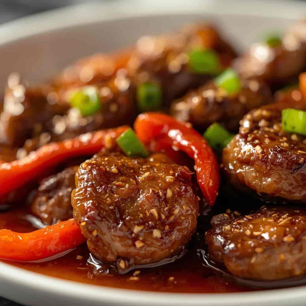 Sizzling Chinese Pepper Steak