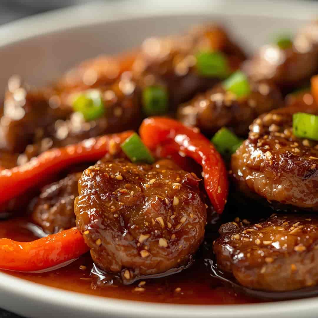 Sizzling Chinese Pepper Steak