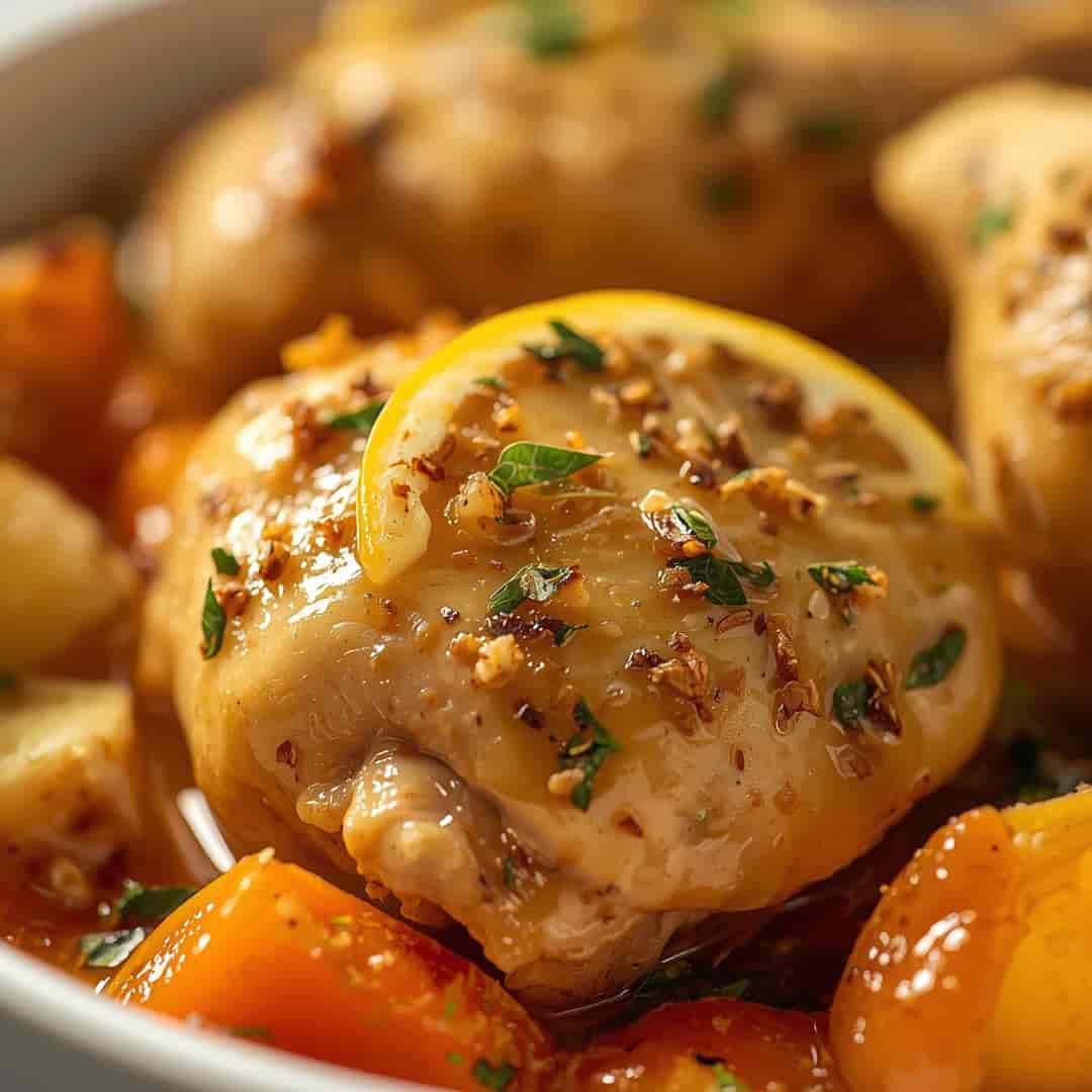 Slow Cooker Lemon Herb Chicken 2 Slow Cooker Lemon Herb Chicken