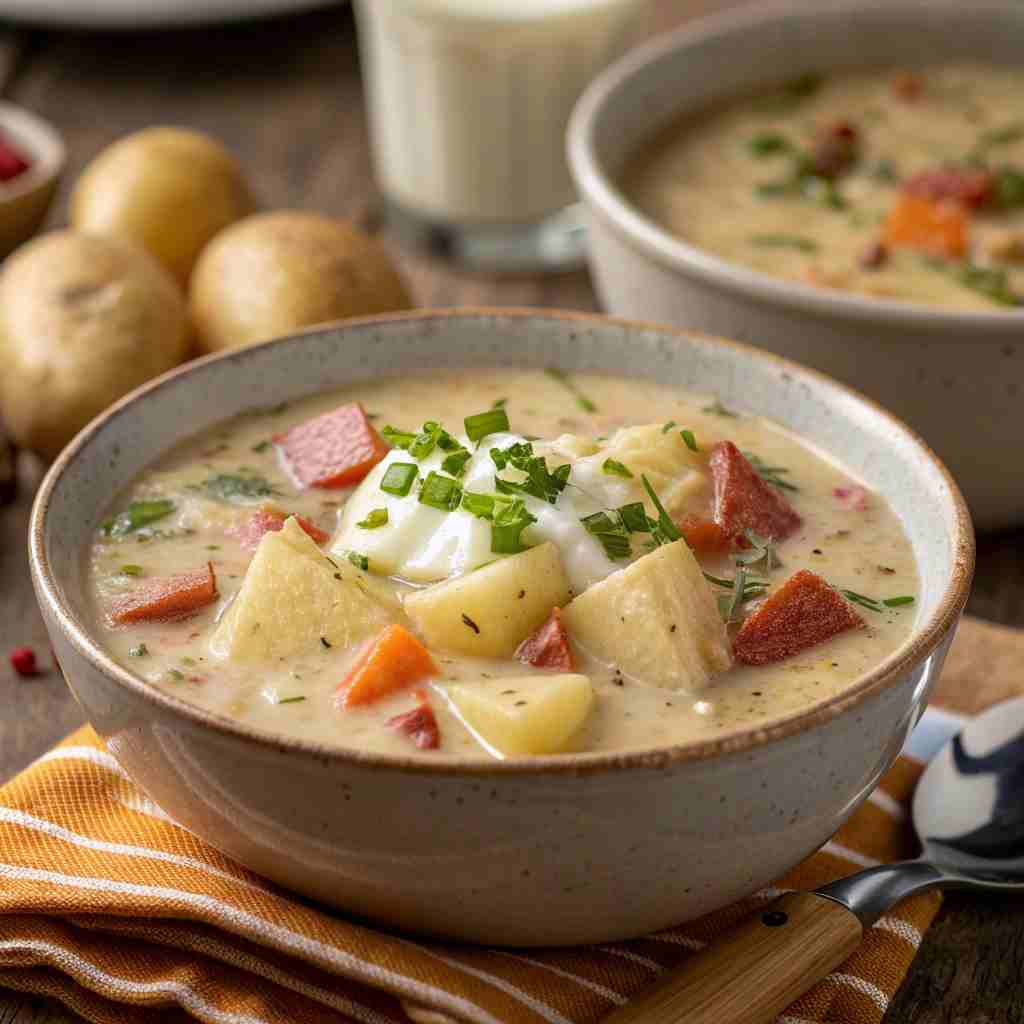 Slow Cooker Potato Soup Easy