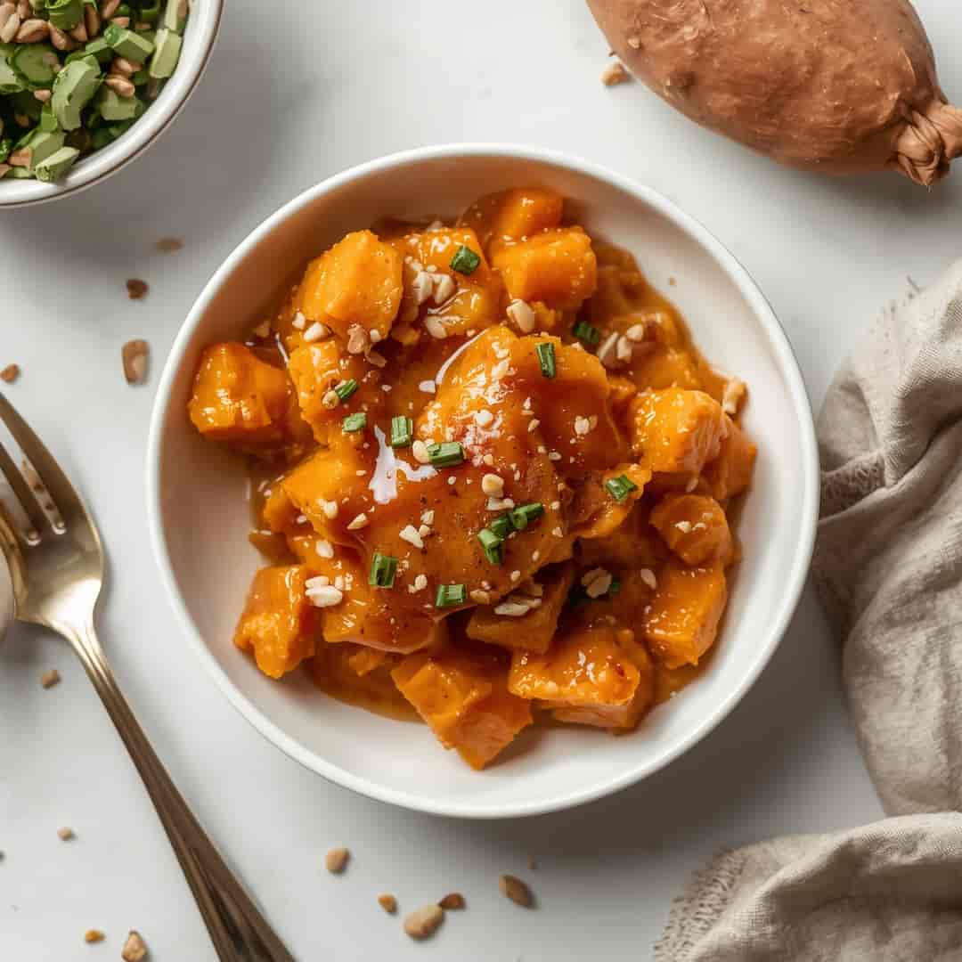 Southern Maple Sweet Potato Casserole