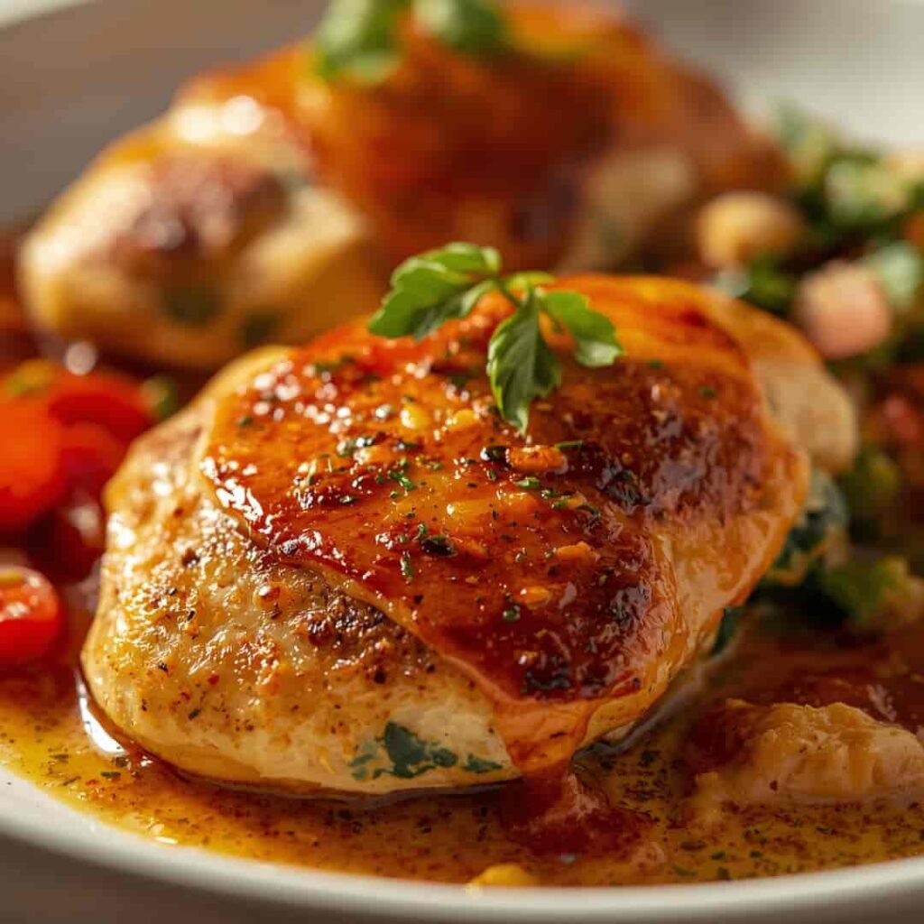 Spinach Stuffed Chicken Breasts